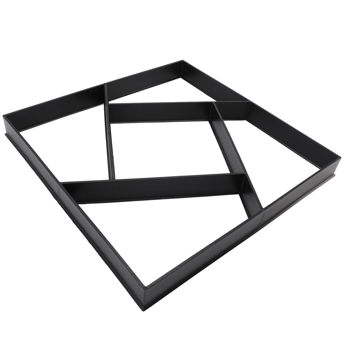 Reusable Walk Maker concrete path maker for lawn and garden from Everything Baby, showing the 40cm stepping stone paver in outdoor play setup.