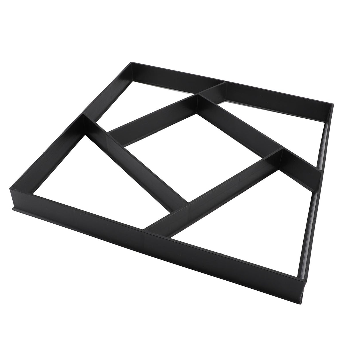 Reusable concrete path maker for lawn and garden by Everything Baby, showing a 40cm stepping stone paver in outdoor yard setting.