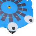 Cartoon fish solar powered mini car for kids with 5W monocrystalline silicon solar panel, educational ride-on toy by Everything Baby