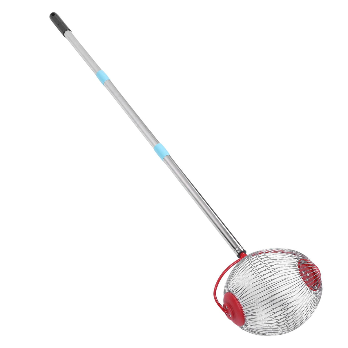 Stainless steel 44.7-inch rolling nut gatherer for pecans and walnuts, outdoor acorn picker upper roller by Everything Baby.