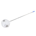 Stainless steel nut gatherer and walnut picker upper roller for tennis balls, acorns, pecans, and small outdoor objects.