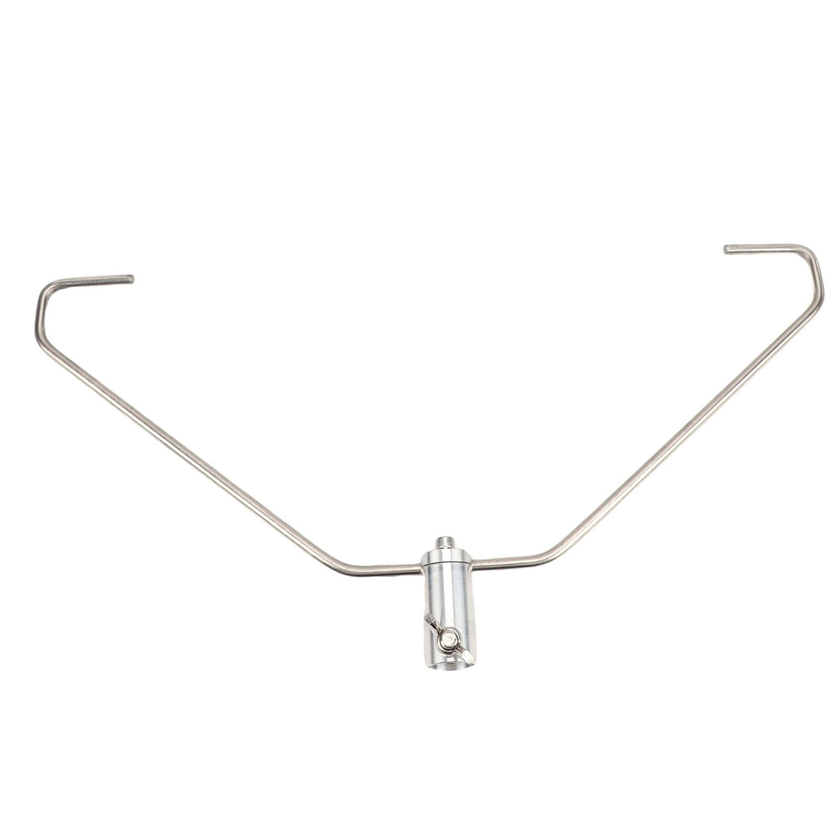 Stainless steel Nut Gatherer roller for picking up walnuts, acorns, and small fruit, designed for outdoor play equipment.