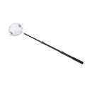 Baby and kids outdoor ball nut collector with telescopic aluminum pole for tennis balls and chestnuts, versatile toy for outdoor play.