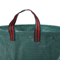 Waterproof green yard waste bag from Everything Baby, reusable standable leaf bag with handles for gardening and outdoor cleanup.