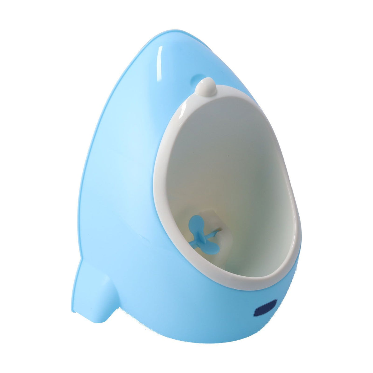Portable cartoon baby standing urinal from Everything Baby, designed for children’s health and hygiene during travel.