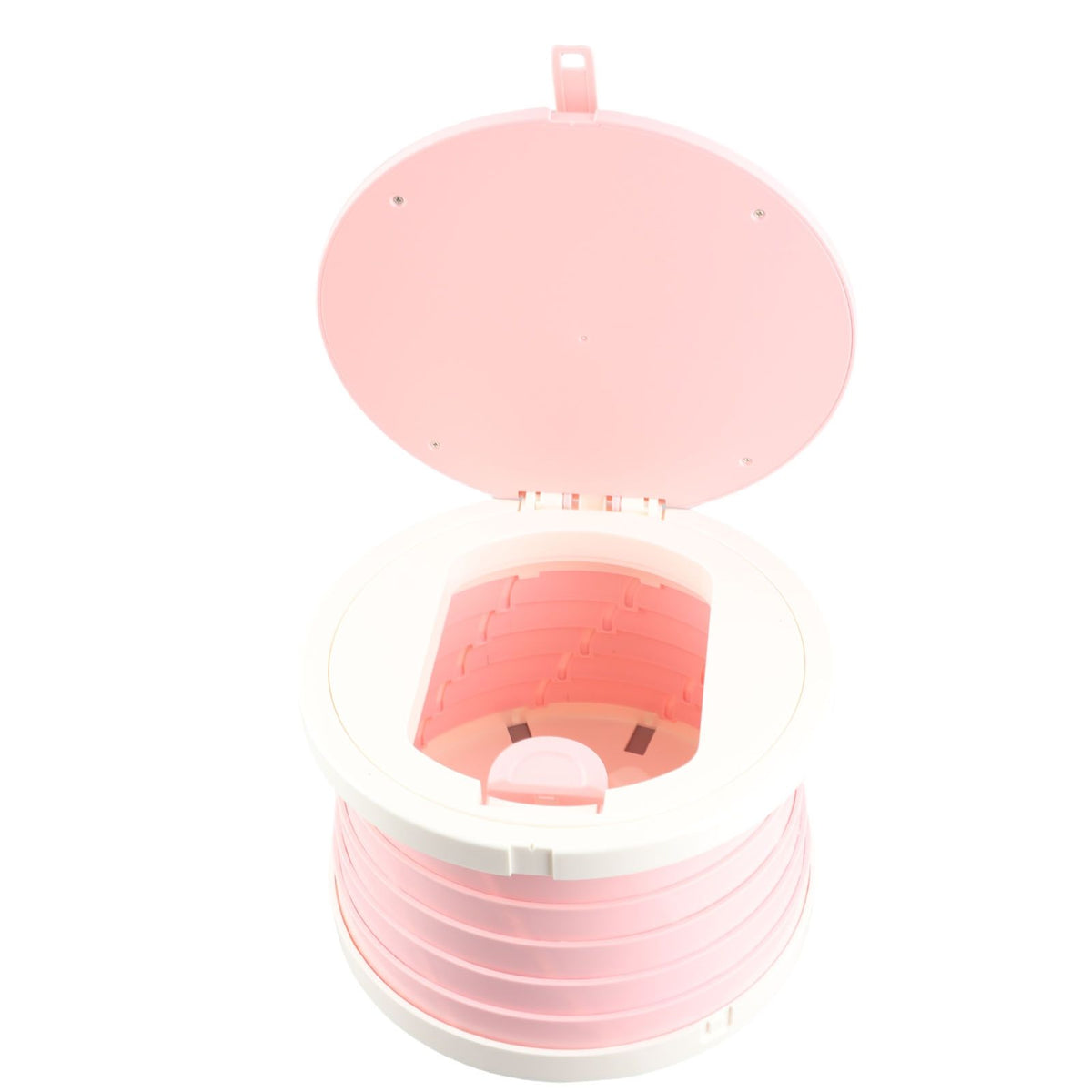 Foldable toddler travel potty seat by Everything Baby, portable kids potty for travel and indoor outdoor use, suitable for potty training.