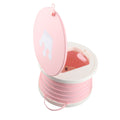 Foldable toddler travel potty seat by Everything Baby, compact portable potty for kids, ideal for travel and outdoor use