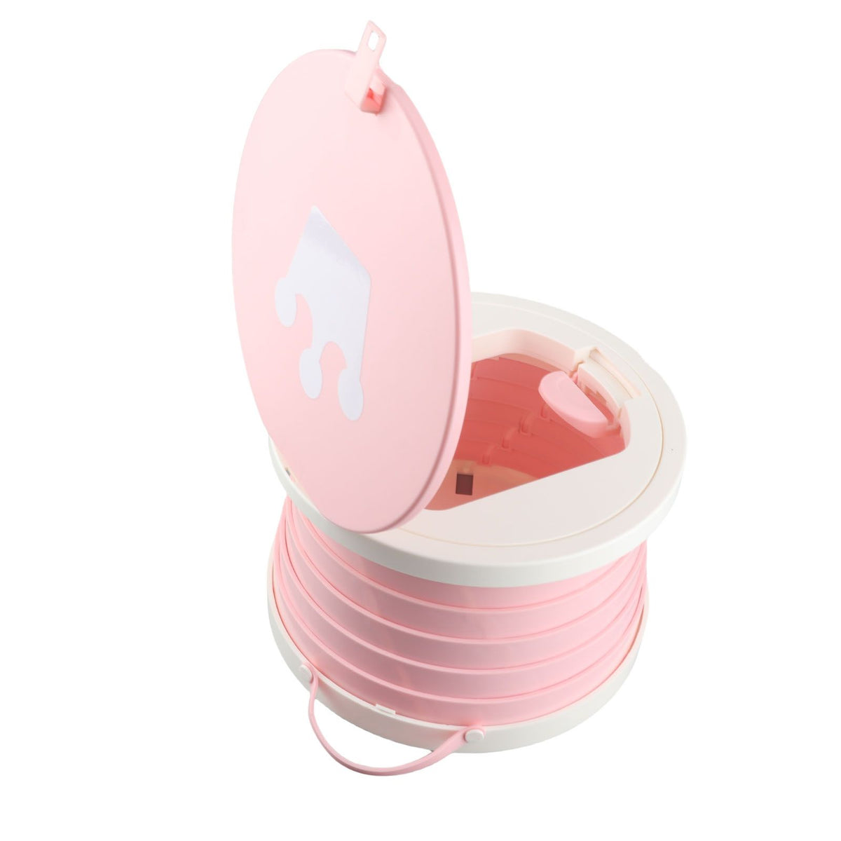 Foldable toddler travel potty seat by Everything Baby, compact portable potty for kids, ideal for travel and outdoor use