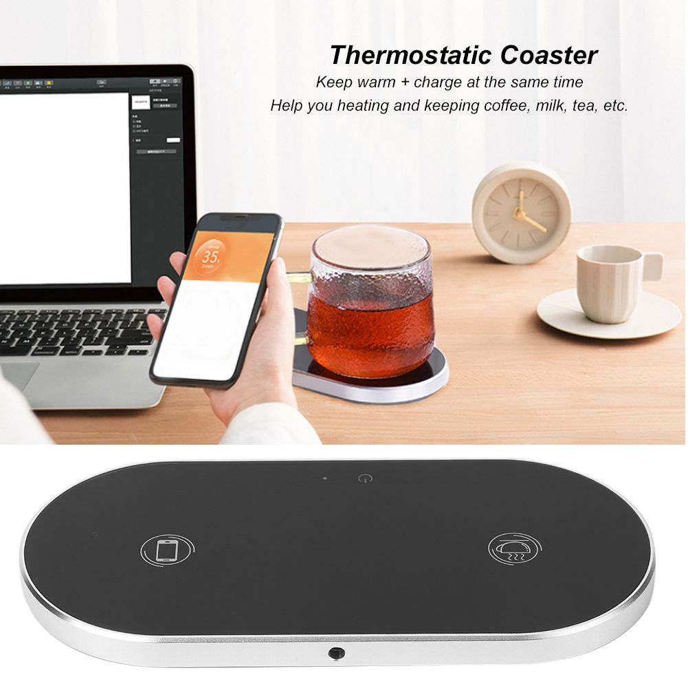 Electric thermostatic cup mat by Everything Baby, water cup coaster with heating insulation for household use.