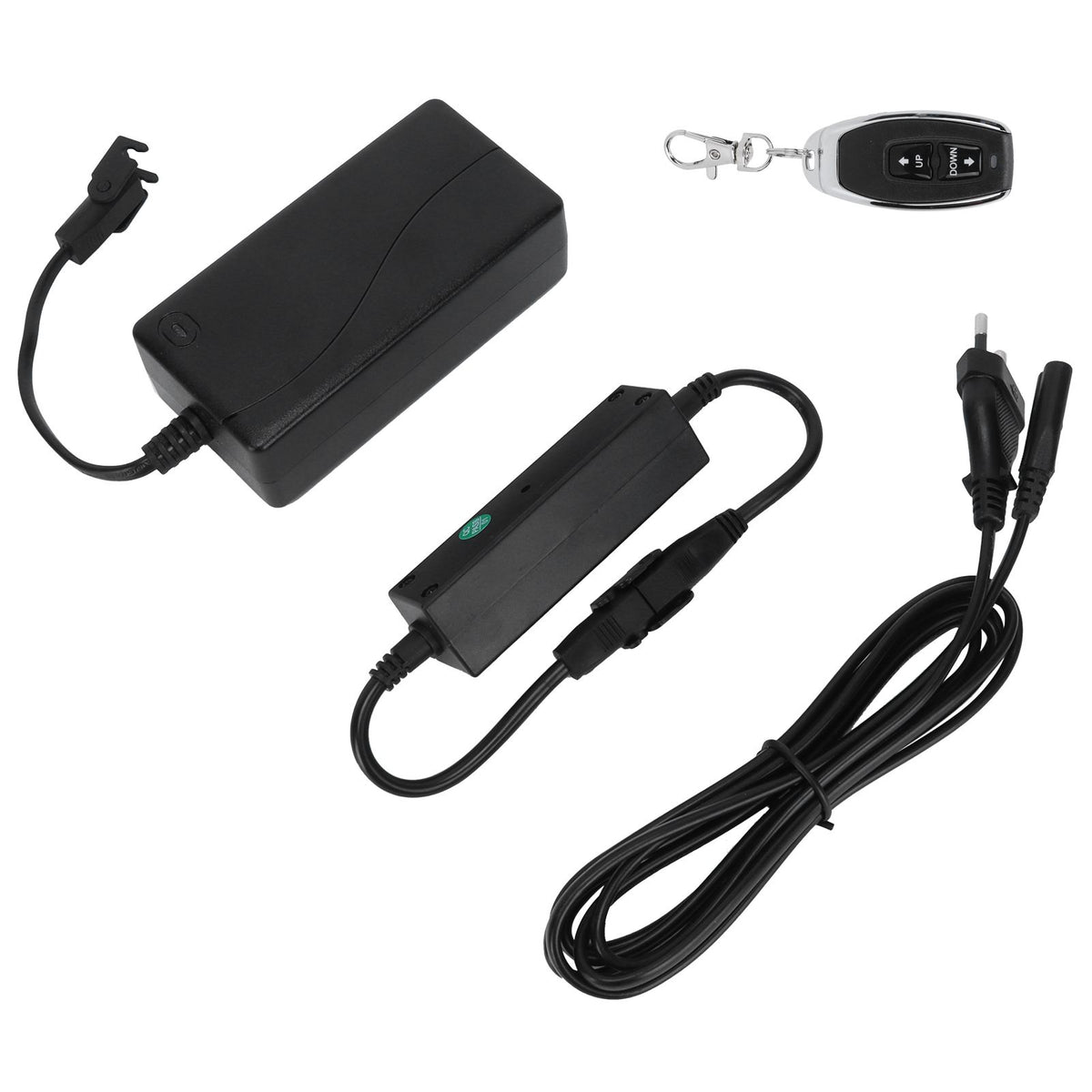 Baby ride-on electric car remote controller compatible with 24V DC linear actuator, suitable for kids' ride-on vehicles.