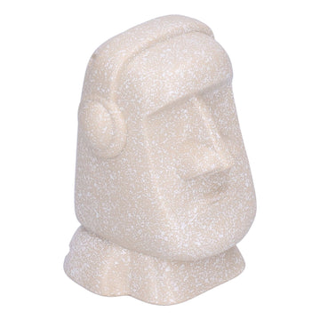 Originality Statue Bluetooth speaker shaped like Easter Island stone man, featuring USB charging, designed for outdoor play.