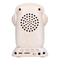 Originality Statue Bluetooth speaker shaped like Easter Island stone man, with USB charging port, designed for outdoor kids' play and toys.