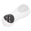 Red LED 2-in-1 cat teaser toy with USB, automatic rotatable design and two gear settings for engaging pet play.