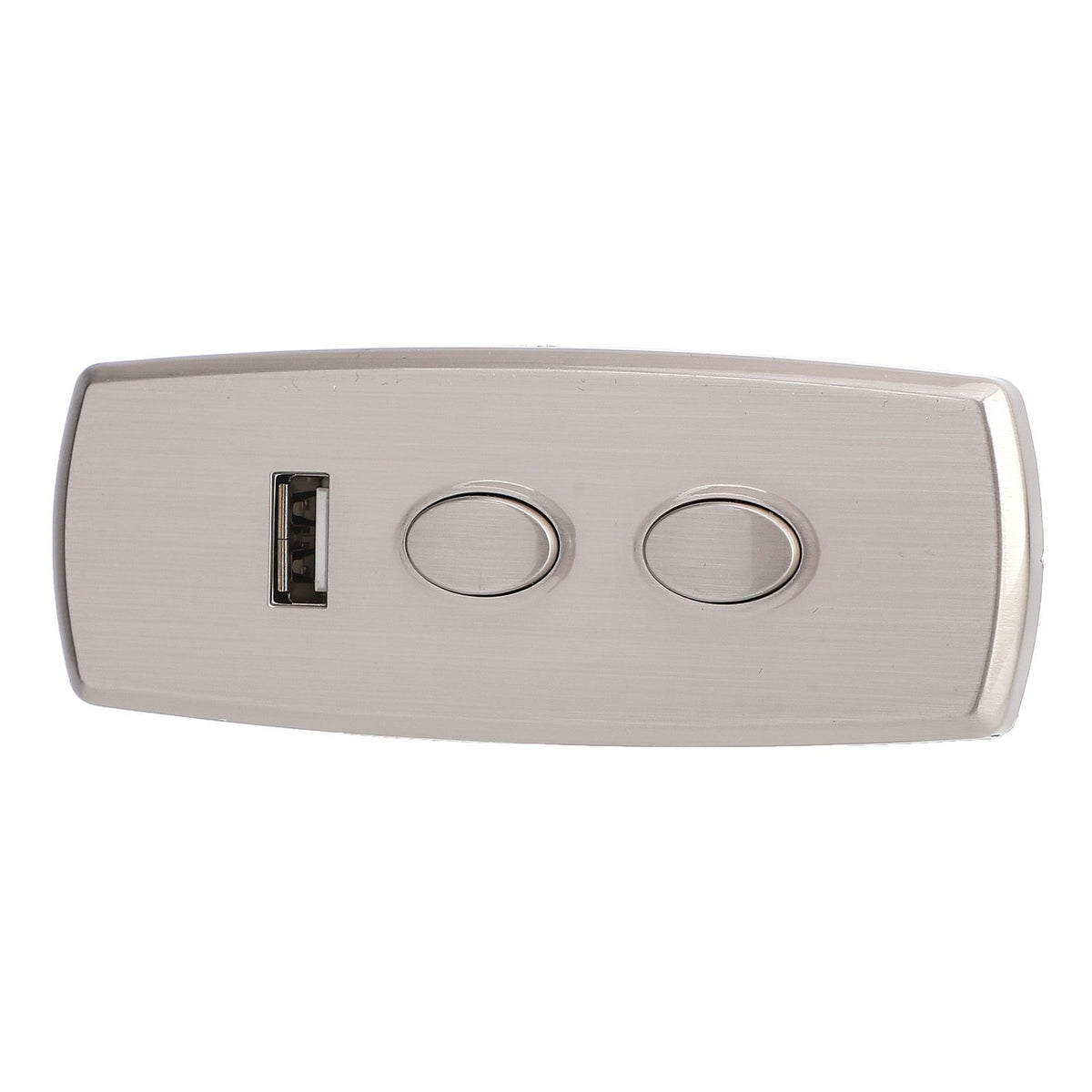 Switch controller with 2 buttons and 5-pin USB port for ride-on cars, designed for home use by Everything Baby.