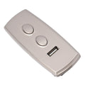 Switch controller with 2 buttons and 5-pin USB port for ride-on cars, compatible with electric sofas and remote control for kids.