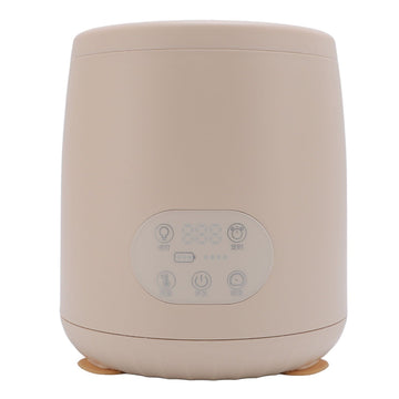 Baby milk bottle shaker by Everything Baby with 4 speeds, 5 timers, automatic shaking, temperature control, and night light.