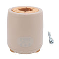 Baby milk bottle shaker with 4 speeds, 5 timers, automatic shaking, temperature control, and night light for baby feeding.