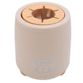 Baby milk bottle shaker with 4 speeds, 5 timers, automatic shaking, temperature control, and night light for feeding comfort.