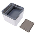 Automatic toothpick dispenser holder with smart sensor, for home, kitchen, or restaurant use, featuring easy popup storage.