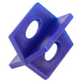 Blue ceramic tile leveler tools for wall and floor tiling, 200-piece set for precise construction and DIY tile installation.