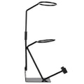 Everything Baby spray gun holder and storage stand for painting sprayers with strainer rack, designed for outdoor play equipment.