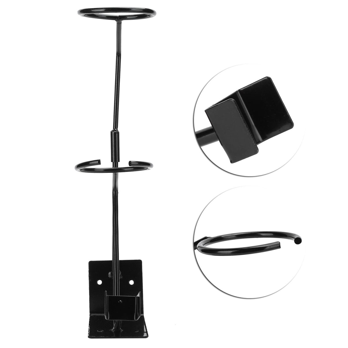 Everything Baby spray gun holder and storage stand with strainer rack for painting sprayers, designed for outdoor play equipment.