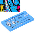 Everything Baby G1/8 airbrush pen spray gun with 0.2mm, 0.3mm, 0.5mm nozzles, ideal for art and drawing projects.