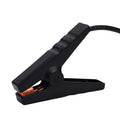 Portable car jump starter with heavy-duty cables compatible with Makita batteries, suitable for automotive emergency use.