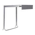 Foldable silver ladder platform from Everything Baby, multifunctional work and extension ladder for home renovation and DIY projects.