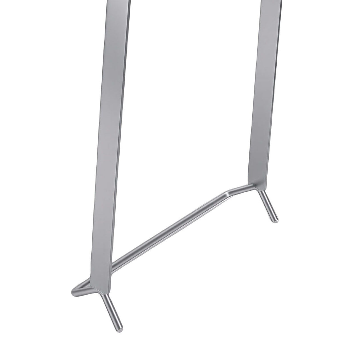 Silver foldable ladder platform by Everything Baby, a multifunctional extension work platform suitable for home renovation tasks.