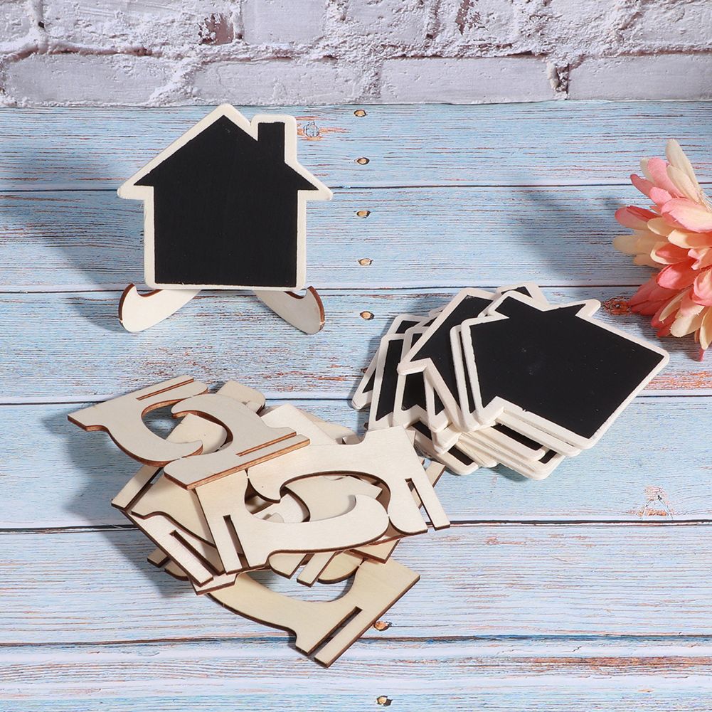 Mini wooden display blackboard with "Baby & Kids" themed message, perfect for craft and wedding decorations, by Everything Baby.