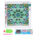 Colorful diamond painting kit for kids, featuring full drill design with vibrant images, ideal for home decor and creative DIY projects.