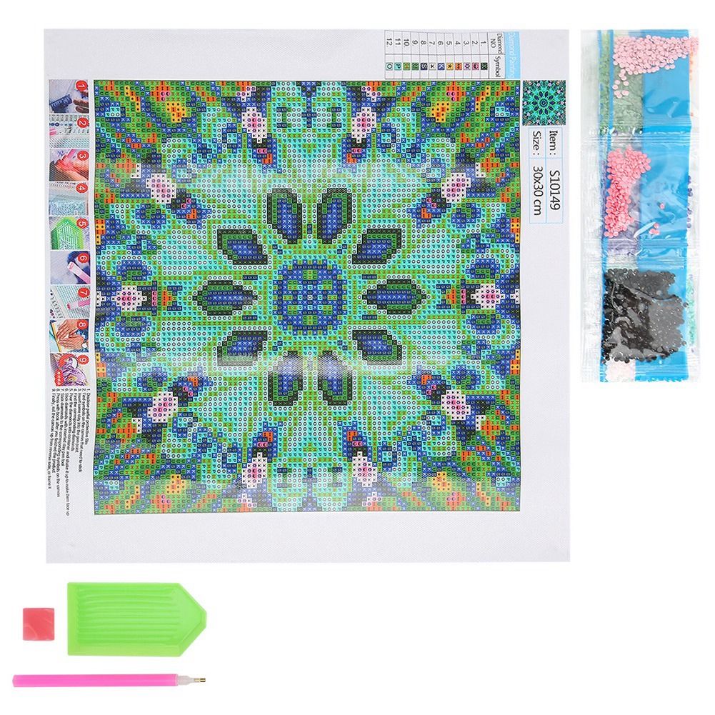 Full drill diamond painting kit for kids featuring colorful baby and kid-themed images, ideal for DIY home decor and gifts.