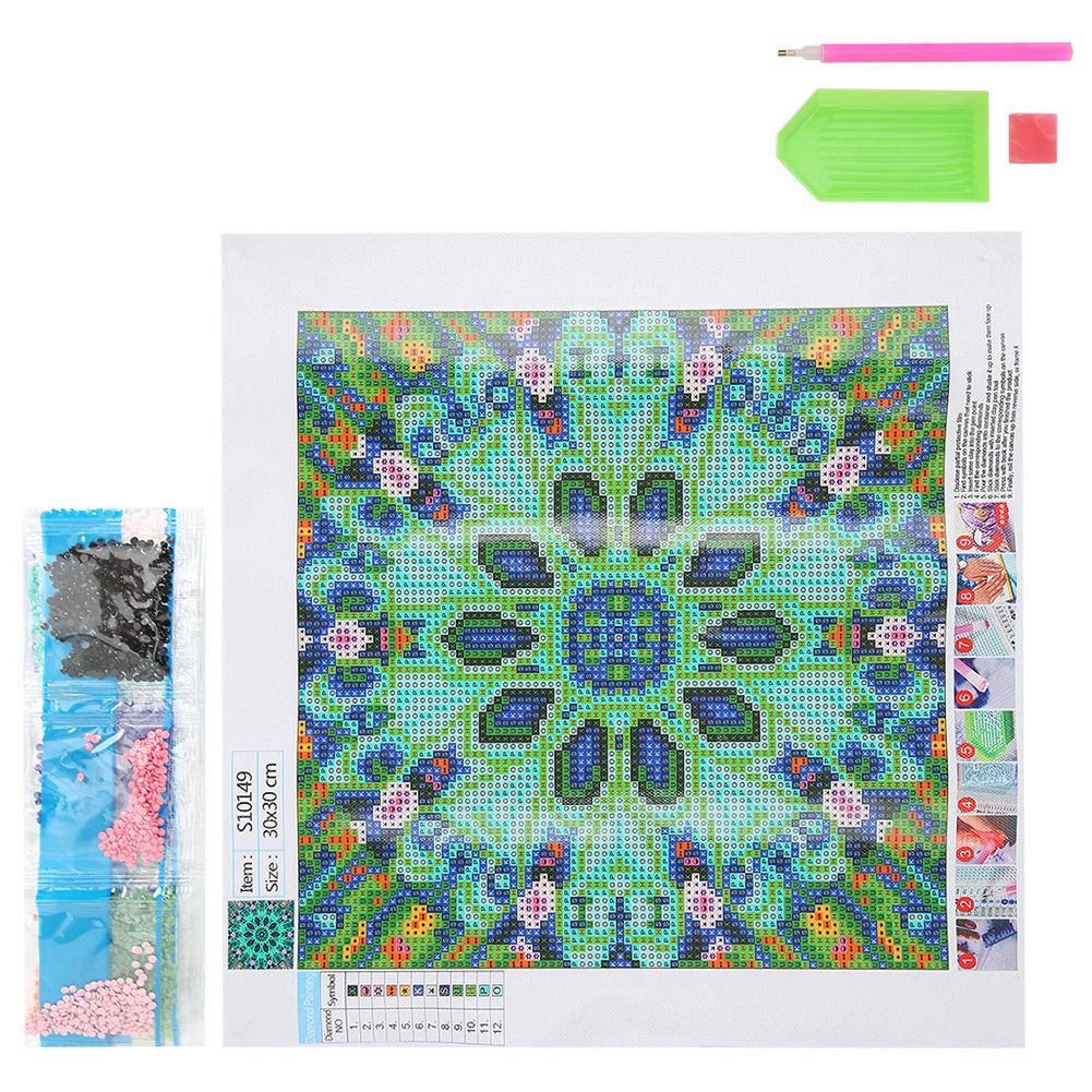 Colorful diamonds painting kit for kids by Everything Baby, featuring full drill design for creative outdoor play and home decor.