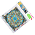 Handmade DIY diamonds painting kit for children featuring colorful full drill designs, perfect for kids' outdoor play and home decor.