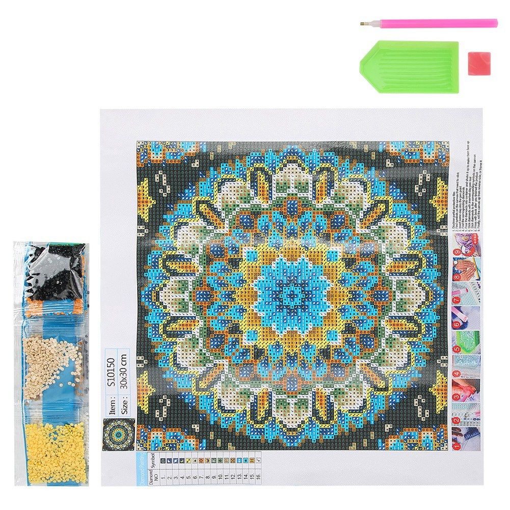 Children's diamond painting kit by Everything Baby featuring full drill diamonds, perfect for kids' DIY art and home decor.