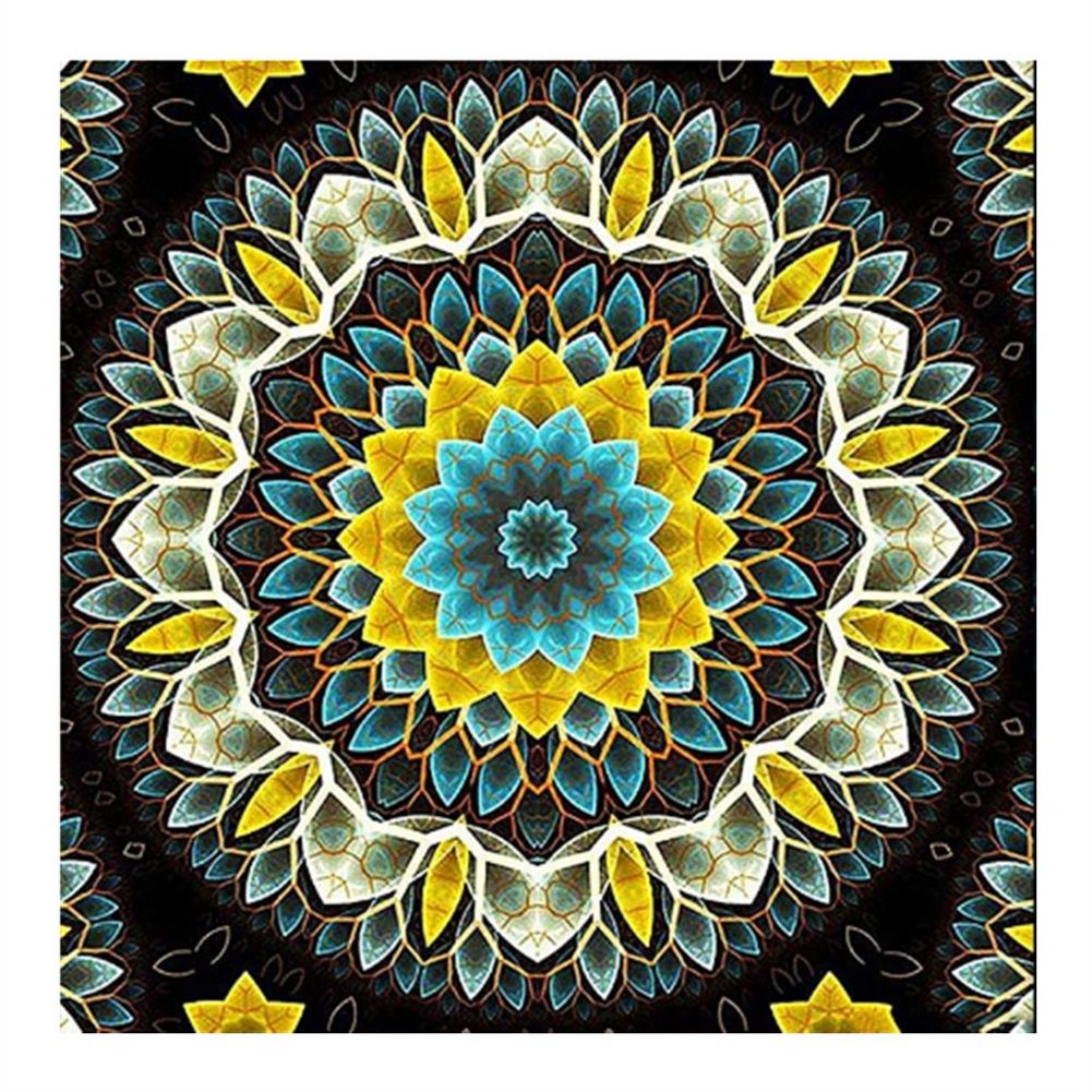 Colorful diamond painting kit for kids featuring a playful design, perfect for DIY craft projects and home decor.