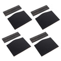 Set of four double-sided mini blackboard ornaments by Everything Baby, ideal for home, hotel, or bar desktop decoration.