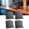 Set of four double-sided mini blackboard ornaments by Everything Baby, suitable for home, hotel, or bar desk decoration.