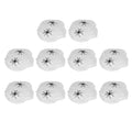 White spider webs with two fake spiders, Halloween decoration for haunted house or KTV scene, by Everything Baby.