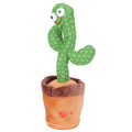 Soft electronic cactus plush toy from Everything Baby, dancing and singing, perfect for children's pretend play and early education.