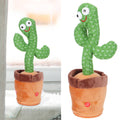 Electronic cactus plush toy from Everything Baby, dancing and singing, ideal for children's pretend play and early education.