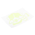 Self-adhesive cartoon luminous switch sticker glowing wall decor for kids' rooms, featuring playful characters by Everything Baby