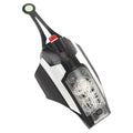 Luminous spider web launcher toy for kids with spring and 2-meter silk string, outdoor play equipment for children.