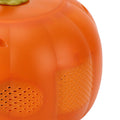 Plastic singing pumpkin lantern with talking projection light, perfect for festival and carnival themed pretend play for kids.