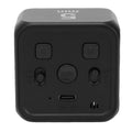 Black gravity sensor cube timer with flip countdown and countup functions, designed for work, learning, and kitchen activities.