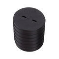Black 3D printed nested screw gift box by Everything Baby, a reusable pretend play toy with layered surprise for kids' birthdays.