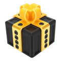 3D printed funny gift box with nested screws, featuring gold and black design, for birthdays or holidays, from Everything Baby.