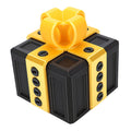 3D printed funny gift box with nested screws in gold and black, designed for birthdays and holidays, from Everything Baby.