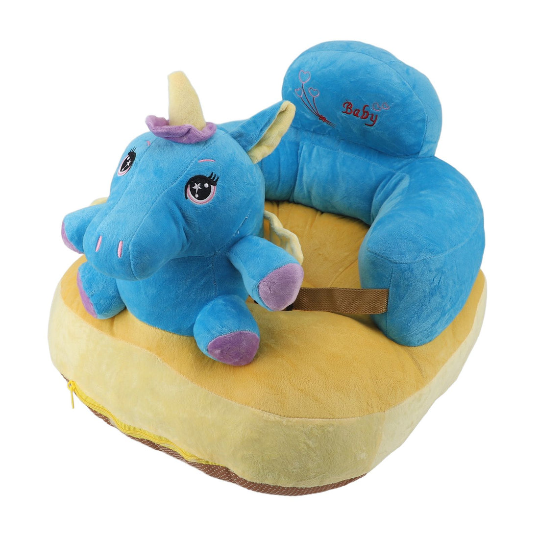 Adjustable baby support sofa with plush lounger and stable frame, designed for infant sit-up and floor seating by Everything Baby.